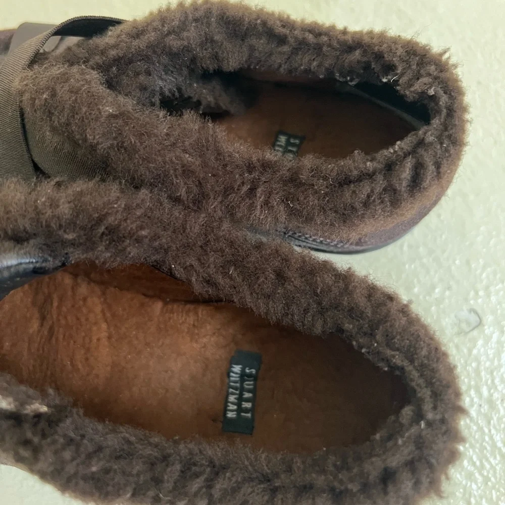 STUART‎ WEITZMAN brown suede casual shoes US 6.5